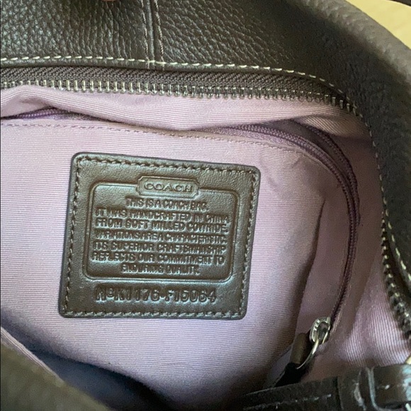 Coach leather hobo - Picture 3 of 3